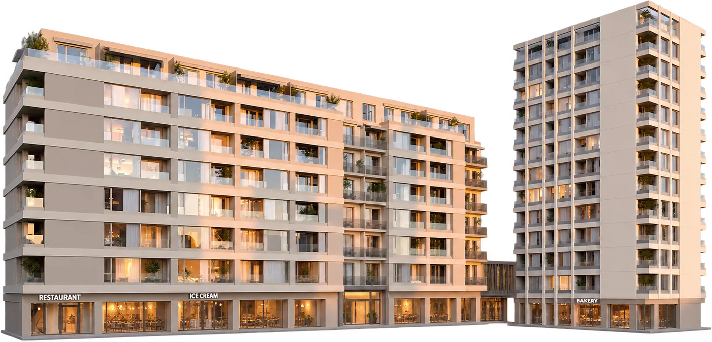 Vizualizace domu Element